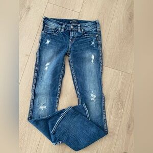 Silver Jeans Women's Boot Cut Jeans - Blue